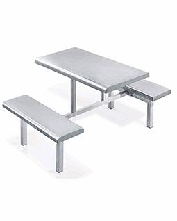 Canteen dining table and chairs