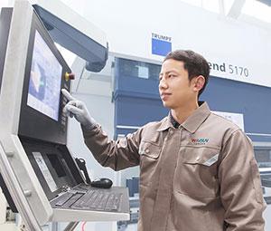 TRUMPF bending machine