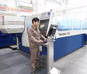 TRUMPF laser cutting machine